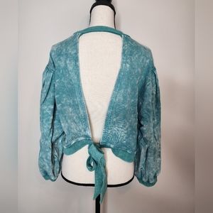 NWOT Sew in Love Open Back Top